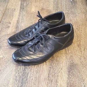 European Brozda Men Dress Shoes Size 8 Black